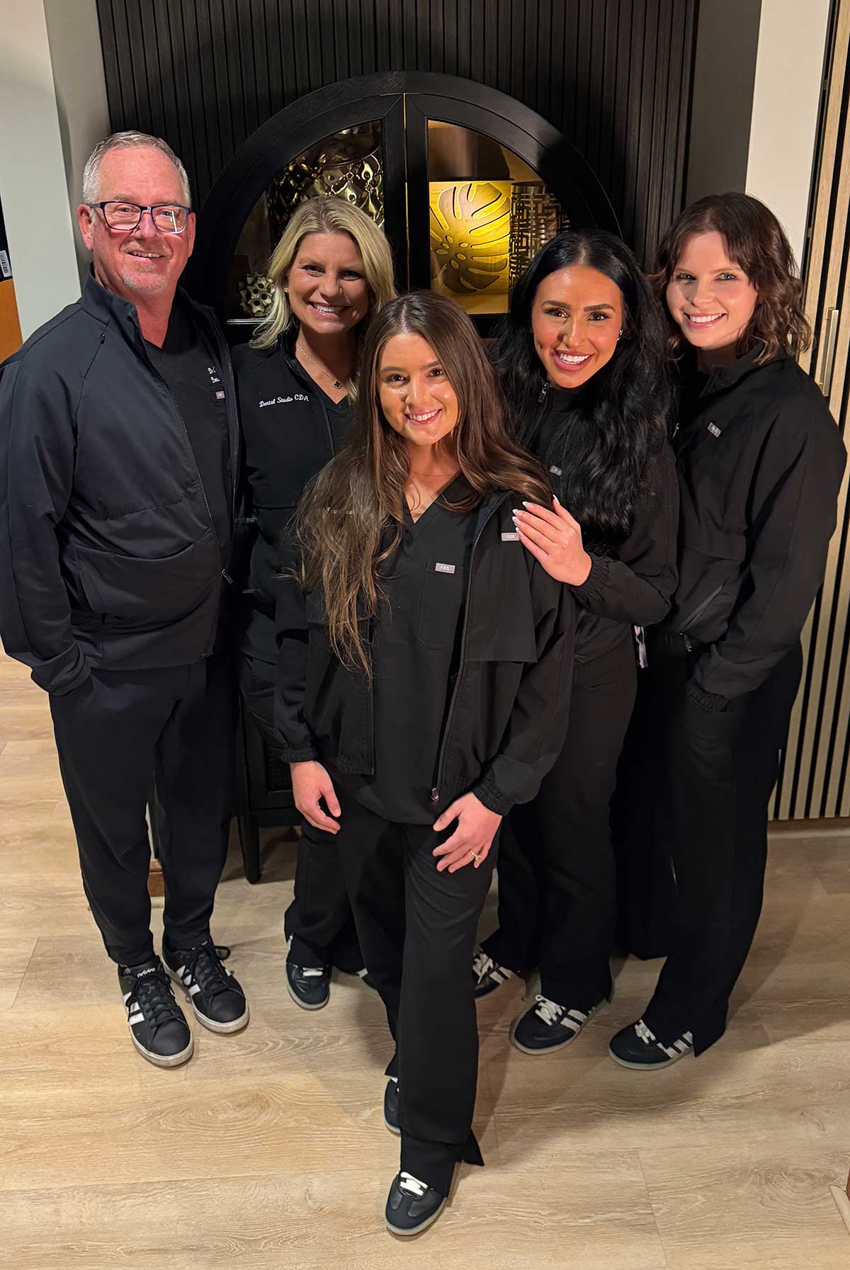 Dr. Gregory Friedman with Team